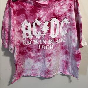 AC/DC Vibrant Pink Cotton Tee